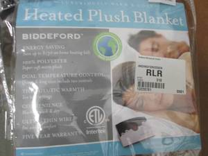 Biddeford Microplush Electric Heate...