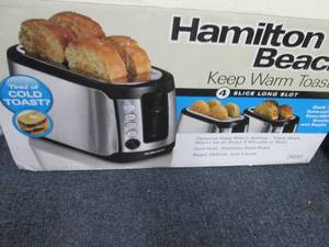 Hamilton Beach 4-Slice Keep Warm Lo...