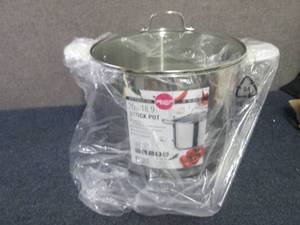 Gourmet Edge 20-Qt. Stockpot with L...