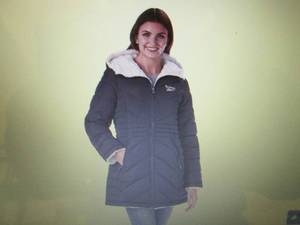 Reebok Womens Reversible Hooded Pu...