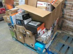 Pallet of Items with Issues for Rep...