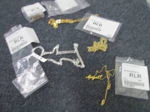 Lot of 5 Prepersonalized Jewelry It...