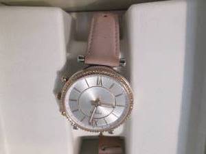 Fossil Q Womens Carlie Blush Leath...