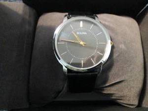 Bulova Mens Classic Ultra-Slim Bla...