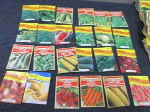 24 pks Assorted Vegetable Seeds...