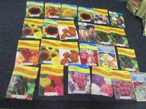 24 pks Assorted Flower Seeds...
