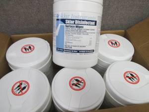 Case of 6- 100 ct Canisters Sklar D...