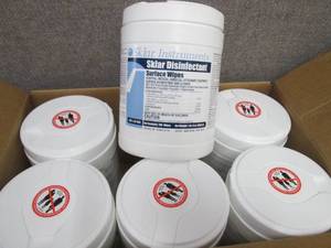 Case of 6- 100 ct Canisters Sklar D...