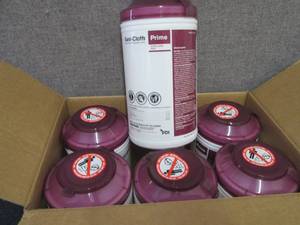 Case of 6 -70ct Canisters Sani-Clot...