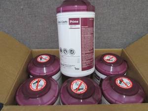 Case of 6 -70ct Canisters Sani-Clot...