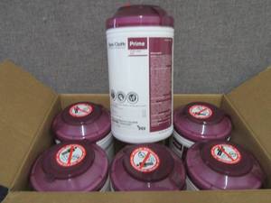 Case of 6 -70ct Canisters Sani-Clot...