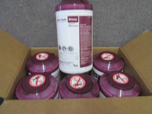 Case of 6 -70ct Canisters Sani-Clot...