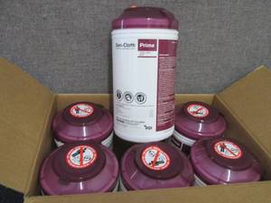 Case of 6 -70ct Canisters Sani-Clot...