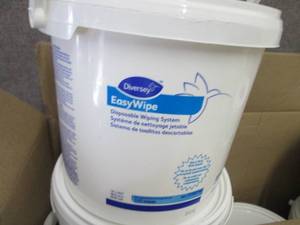 Diversey EasyWipe Dry Cloths, White...