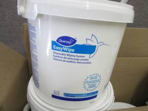 Diversey EasyWipe Dry Cloths, White...