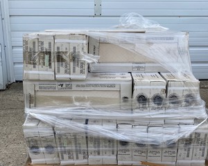Pallet of White Ceramic Tile