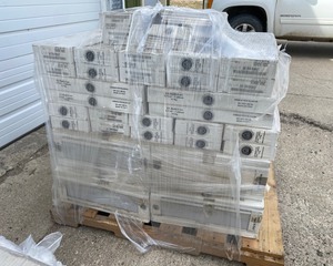 Pallet of White Ceramic Tile