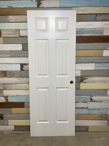 lot 2 image: Door Hollow Core 6 Panel