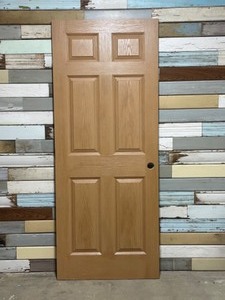 lot 33 image: Door Hollow Core 6 Panel