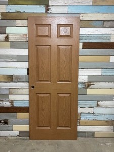 lot 34 image: Door Hollow Core 6 Panel