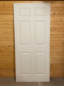 lot 38 image: Six Panel door blank solid core
