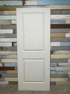 lot 59 image: White 2 Panel Hollow Core