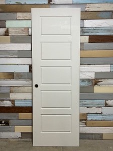 lot 76 image: Five panel door