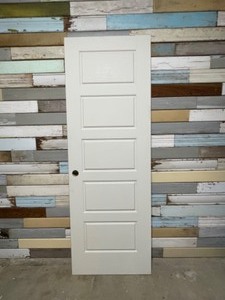 lot 77 image: Five panel door