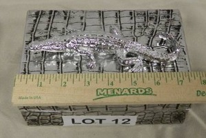 Alligator Jewelry Box