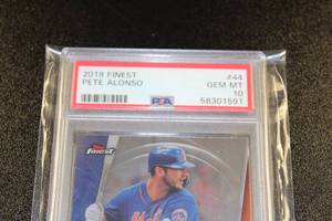 2019 Finest Pete Alonso #44 PSA 10 Rookie Card