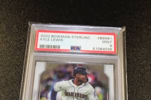 2020 Bowman Sterling Kyle Lewis #BSR81 PSA 9 Rookie Card