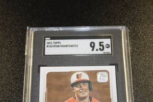 2021 Topps Ryan Mountcastle #143 SGC 9.5 Rookie Cards