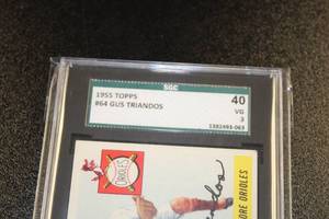1955 Topps Gus Triandos #64 SGC 40 (SGC 3)
