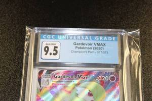 2020 Pokemon Champions Path Gardevoir VMAX 017073 CGC 9.5