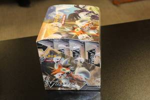 Pokemon Lycanroc vs. Corviknight V Battle Deck Factory Sealed Case