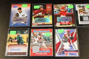 Baseball Card Relic & Autograph Bulk Lot  10 Cards