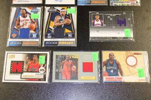Basketball Card Relic & Autograph Bulk Lot  10 Cards