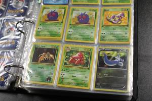 Massive Vintage Pokemon Card Binder  900 Cards