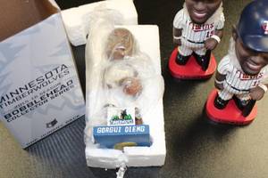 Minnesota Twins & Timberwolves Bobblehead Lot  3 Bobbleheads