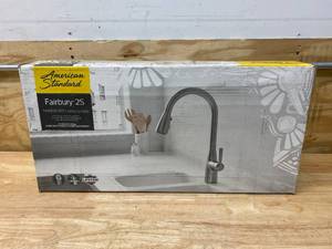lot 34 image: AMERICAN STANDARD Fairbury 2S Single-Handle Pull-Down Sprayer Kitchen Faucet in Stainless Steel