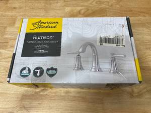 lot 95 image: AMERICAN STANDARD Rumson 8 in. Widespread 2-Handle Bathroom Faucet in Polished Chrome