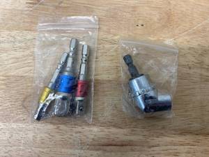 lot 16 image: Socket Adapter Set- 14, 38, 12 and Right Angle