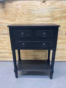 lot 6 image: End TableNight Stand with 3 Drawers