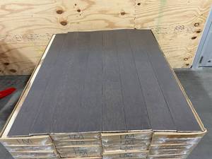 lot 20A image: LM FLOORING Lot of 40 Boxes of- River Ranch Hardwood Flooring in Weathered Stone (1,063 sq. ft.)