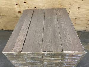 lot 20C image: LM FLOORING Lot of 40 Boxes of- Weston Hardwood Flooring in Windy City (1,063 Sq. Ft.)
