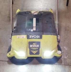 RYOBI 18V ONE 4.5 Gal. DEVOUR Cordless Debris Sweeper (used, works well) - TOOL ONLY