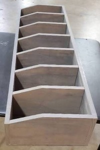 46 Solid Wood Hardware Organizer  Retail Display