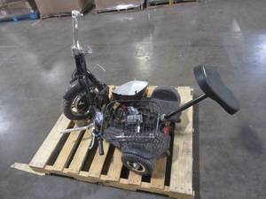 Raptor Scooter in Black, Does not Run - For PartsRestore.