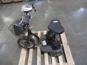 Raptor Scooter in Black, Does not Run - For PartsRestore.