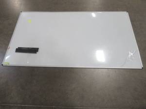 VIZ-PRO Dry Erase BoardWhiteboard, 72 x 40 Inches, Wall Mounted Board for School Office and Home - Slightly DentedWarped.